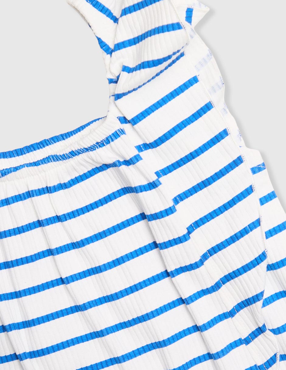 Romper de algodón para niña