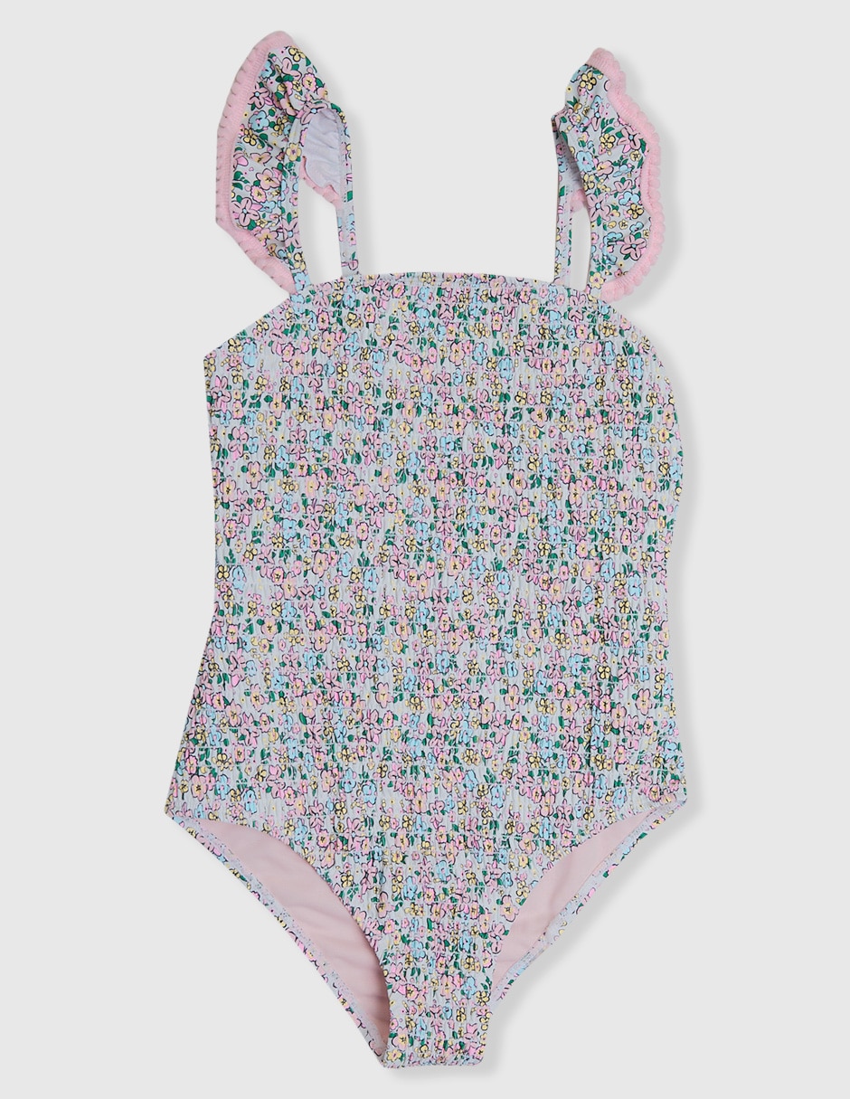 Traje de baño completo para niña