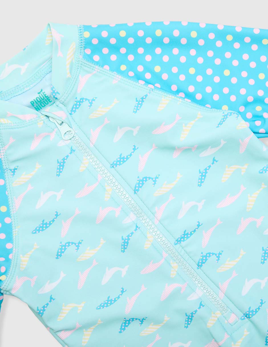 Traje de baño completo para niña 6