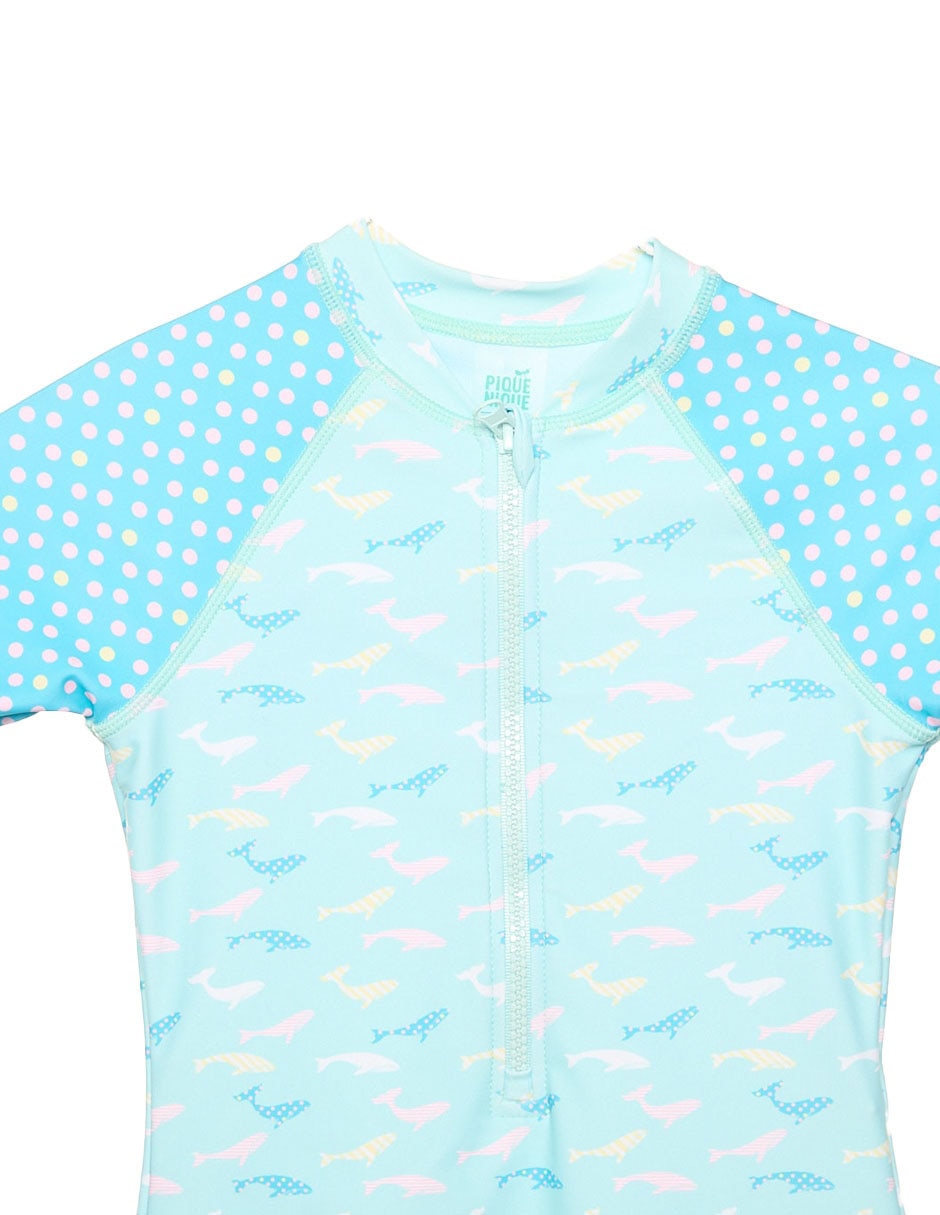 Traje de baño completo para niña 3