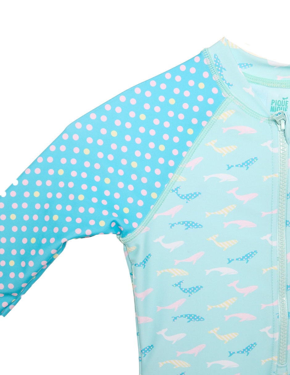 Traje de baño completo para niña 4
