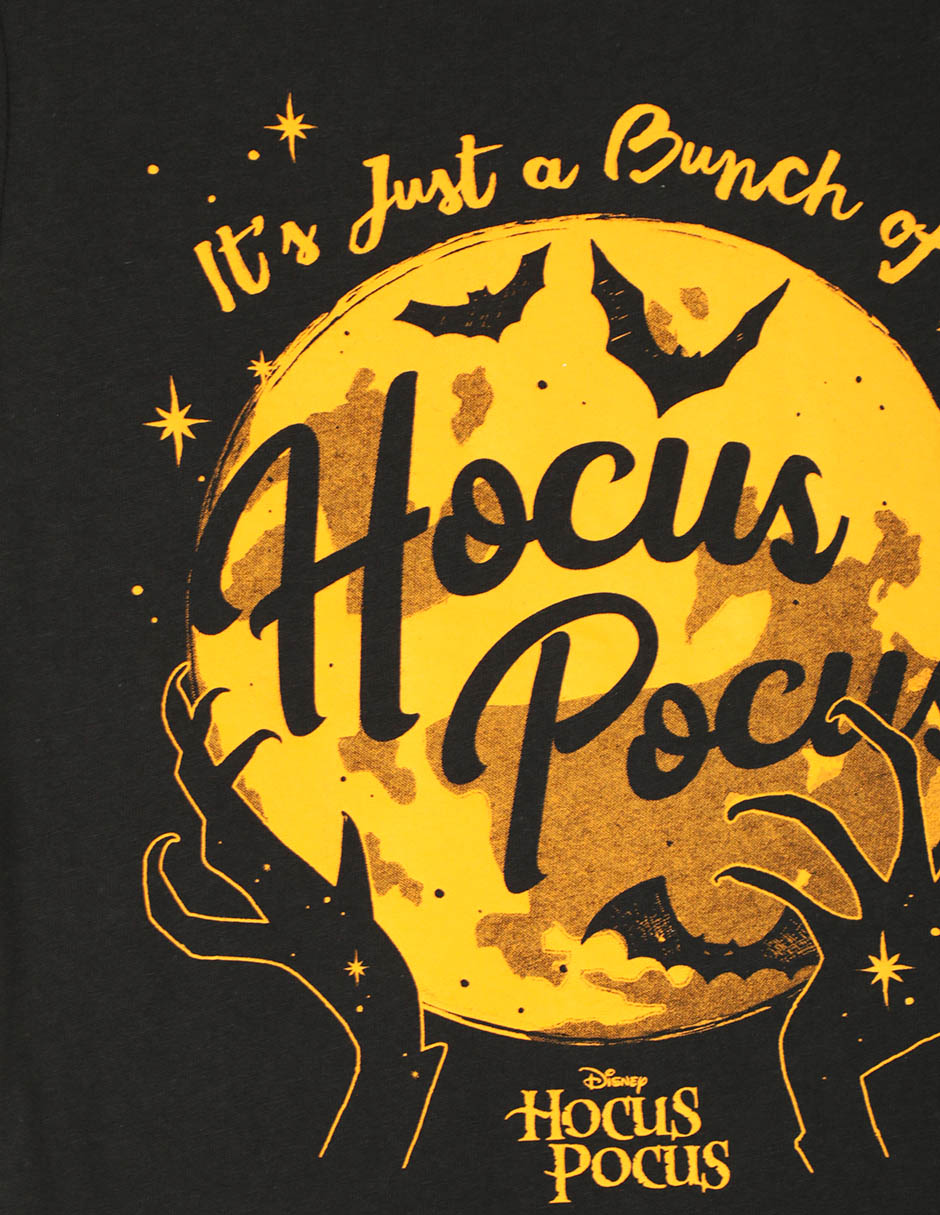 Playera Hocus Pocus Disney manga corta para niña 3