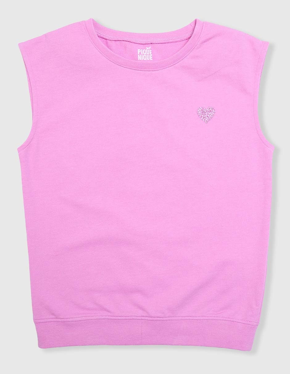 Playera manga corta para niña Playera manga corta para niña