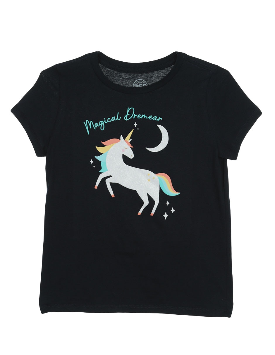 Playera manga corta para niña Playera manga corta para niña