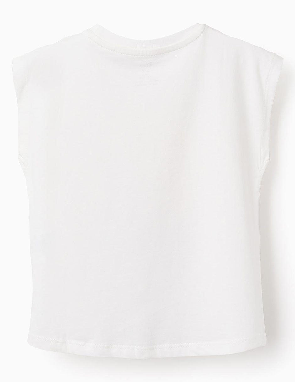 Playera manga corta para niña 2