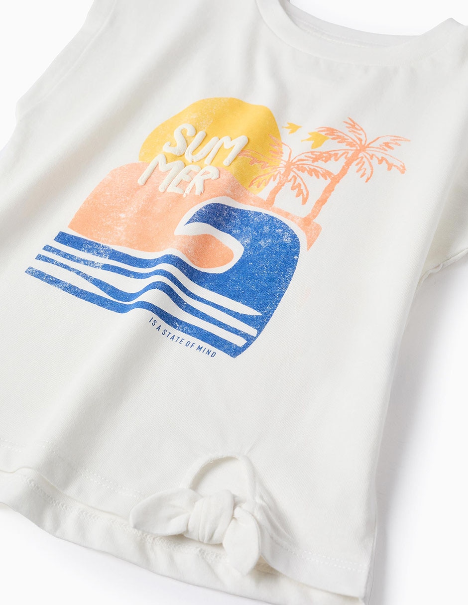 Playera manga corta para niña 3