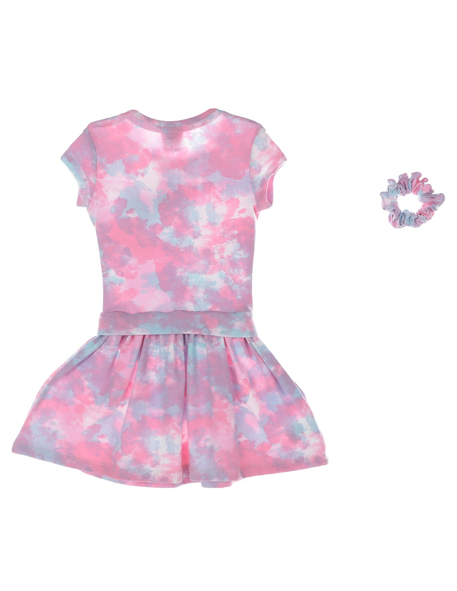 Vestido manga regular para niña 2