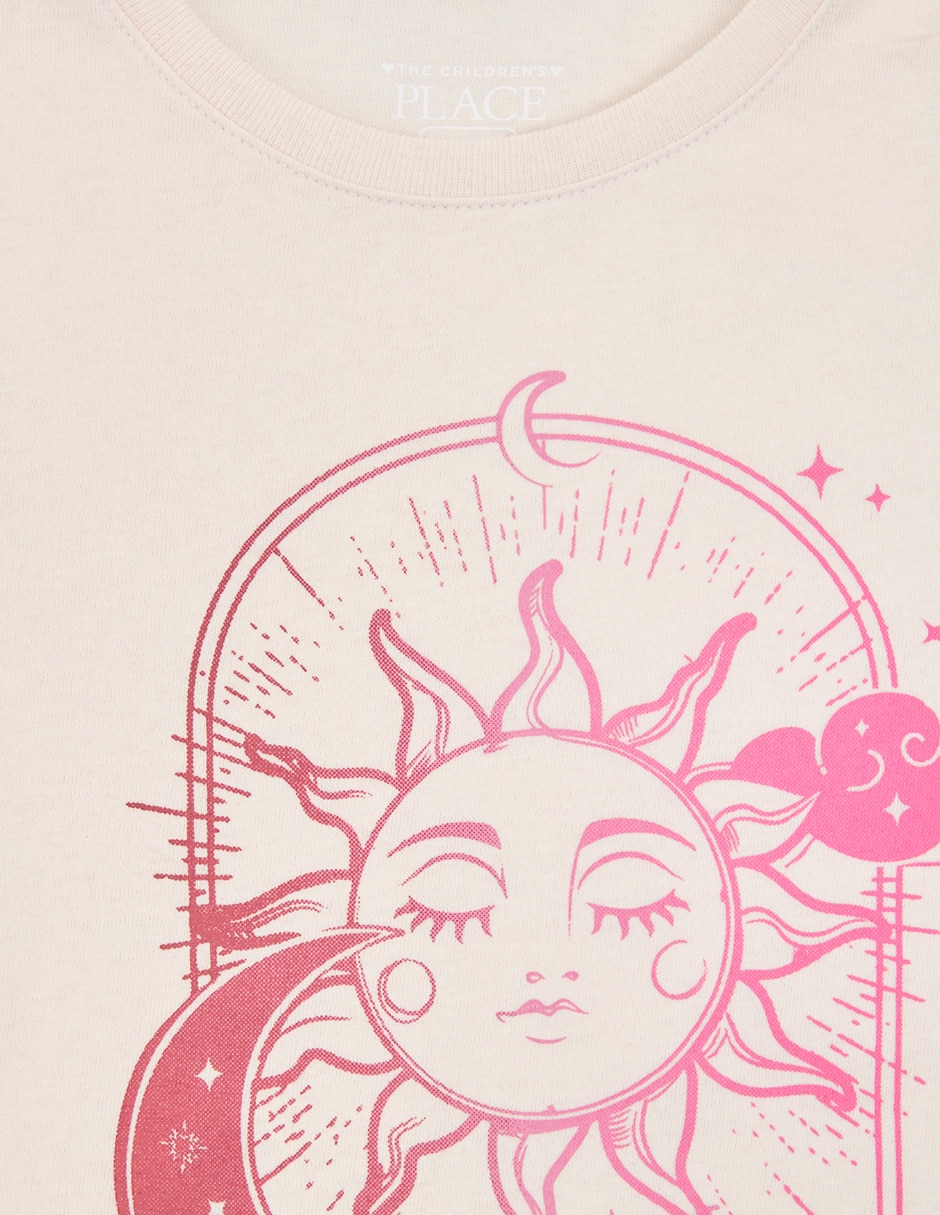 Playera The Childrens Place manga corta para niña