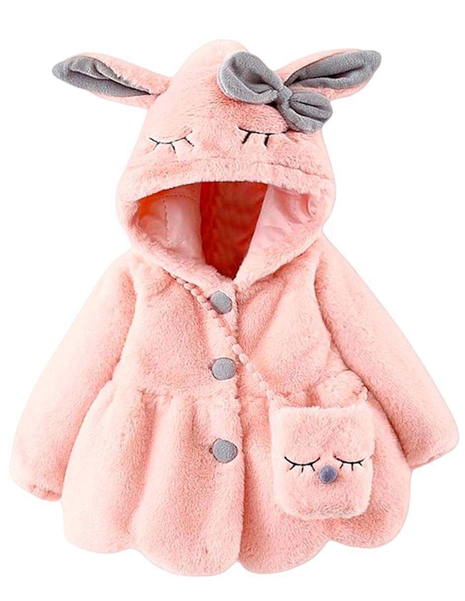 Abrigo Cowmmerce de algodón capucha y bolsa para niña Suburbia