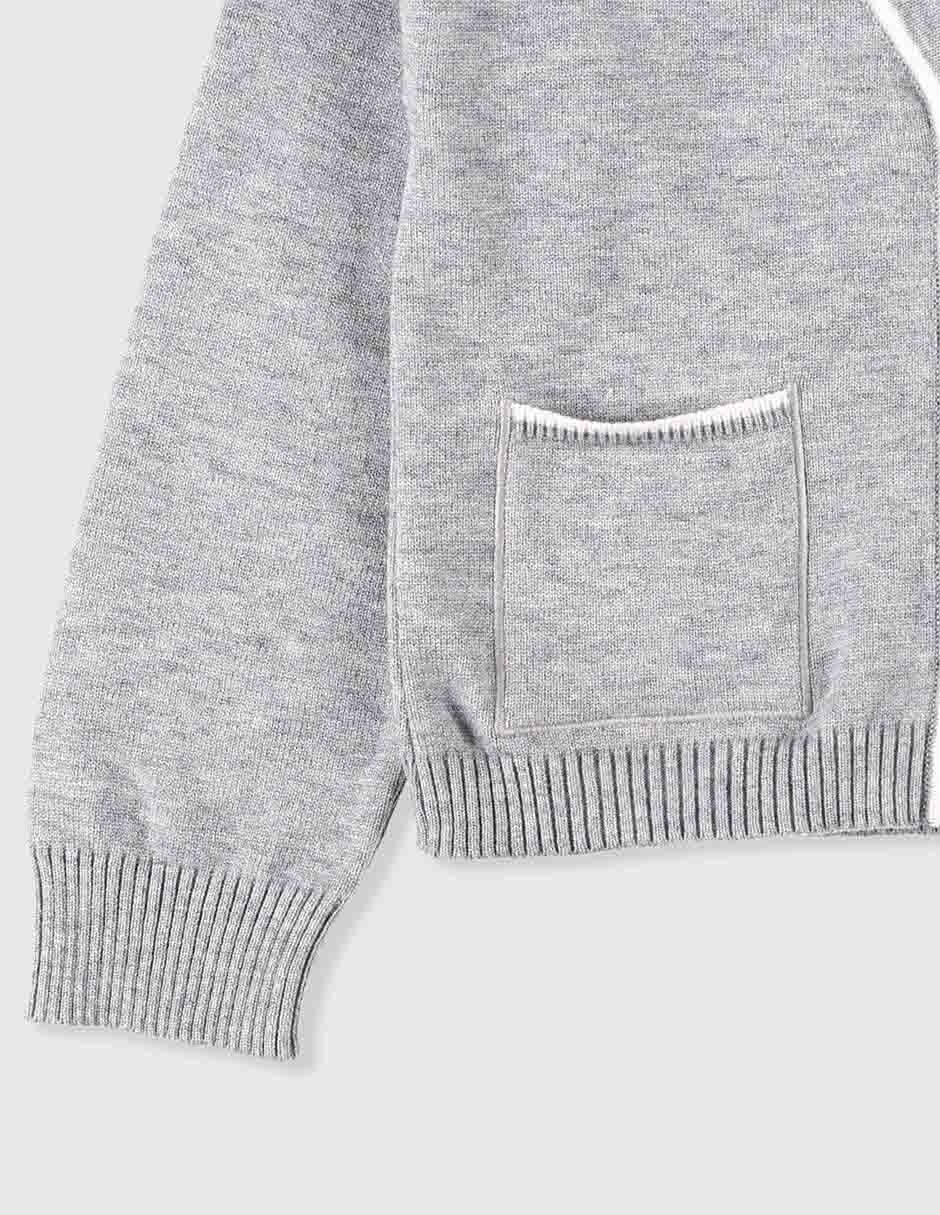 Suéter con bolsillos para niña 4