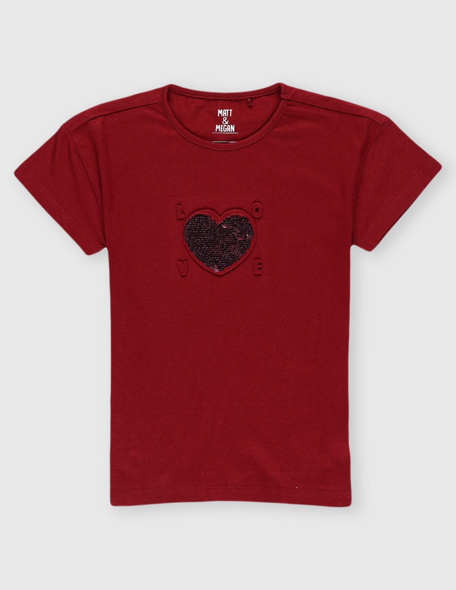 Playera manga corta para niña 1