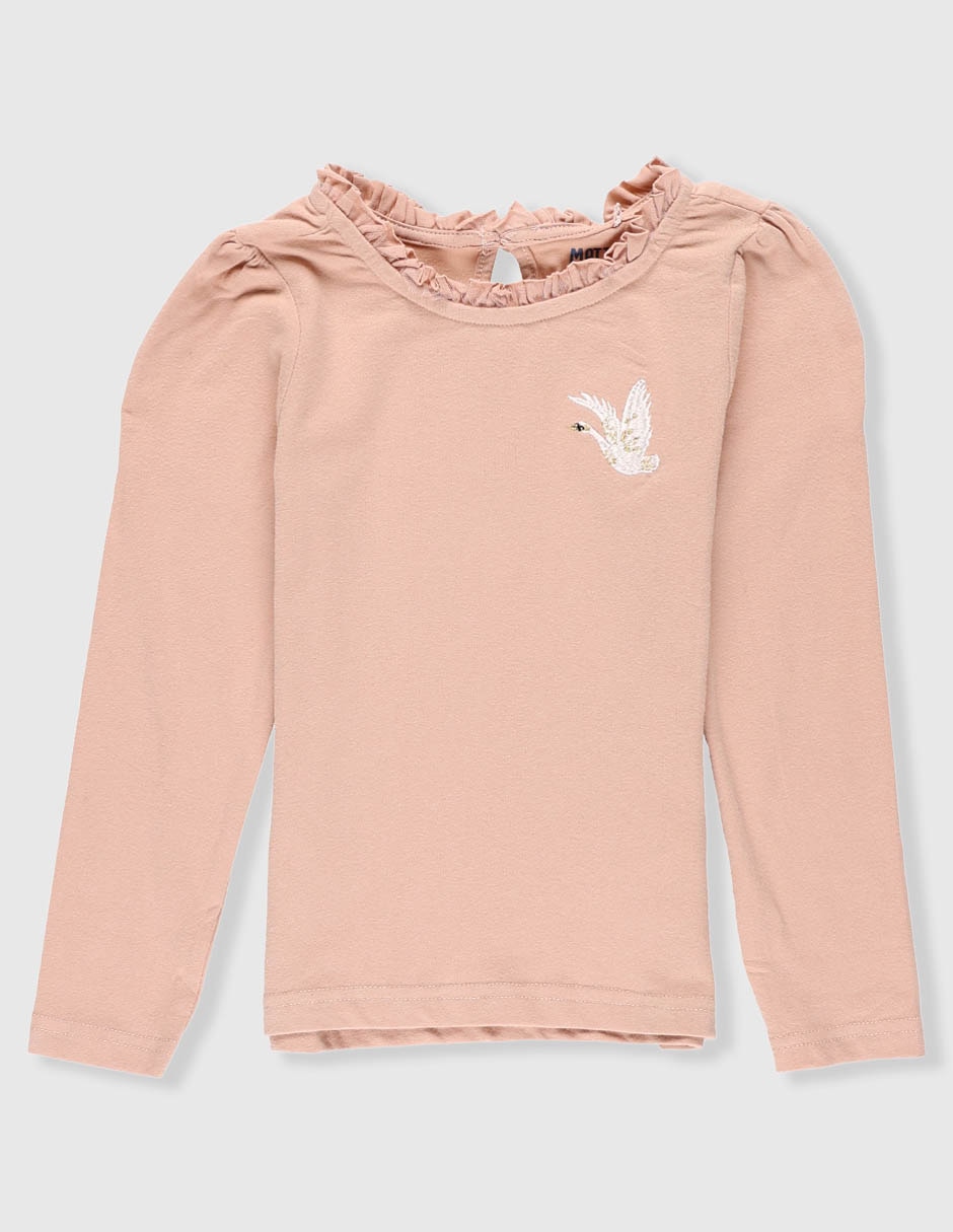 Playera manga larga para niña Playera manga larga para niña