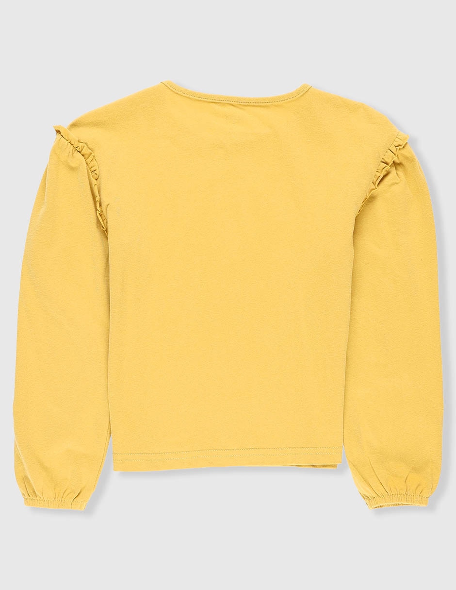 PLAYERA MATT & MEGAN 750, 10, AMARILLO