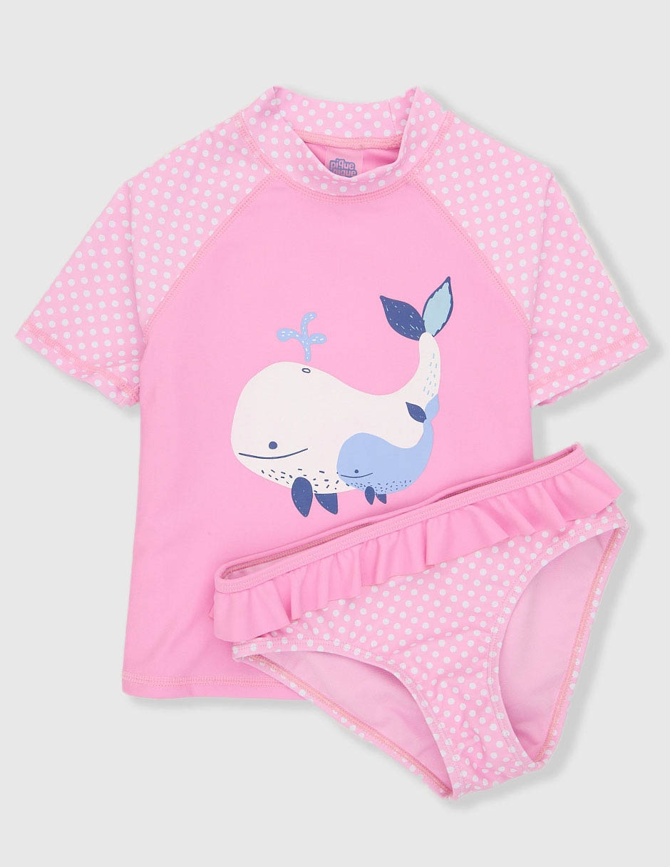 Traje de baño completo para niña