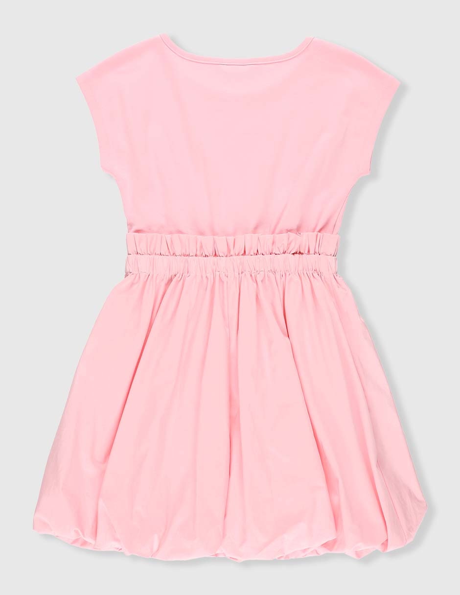 Vestido manga cap para niña 2