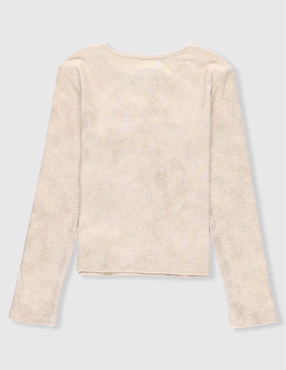 Playera manga larga para niña 2