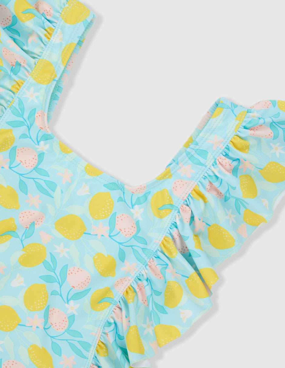 Traje de baño completo para niña 3