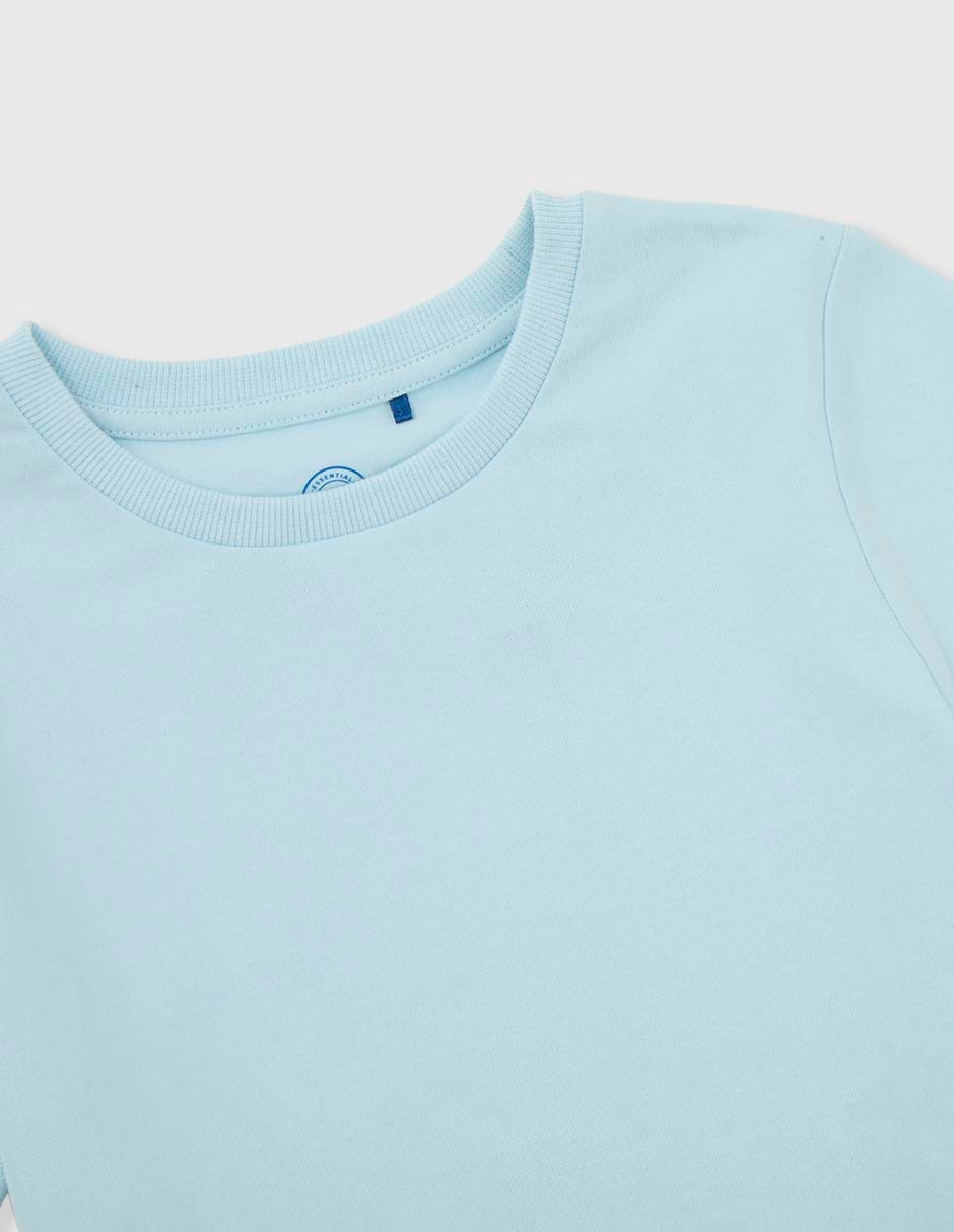 PLAYERA 365 ESSENTIAL E, 8, AZUL CLARO