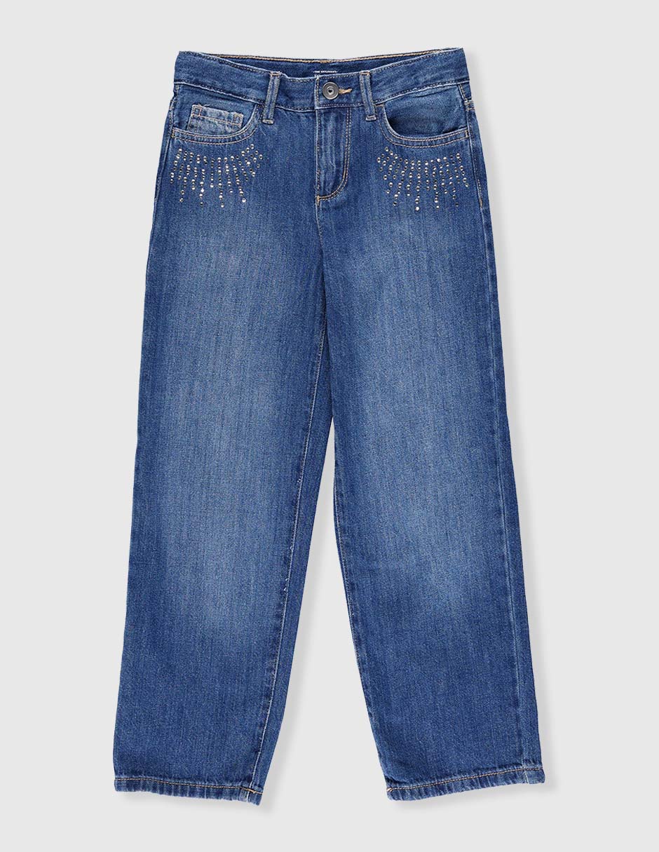 Jeans straight para niña Jeans straight para niña