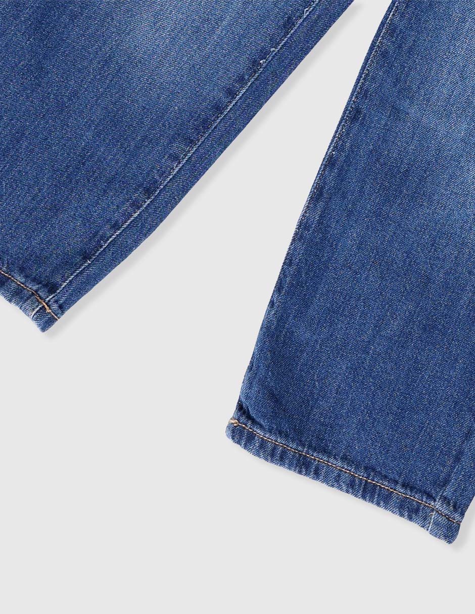 Jeans straight para niña 4