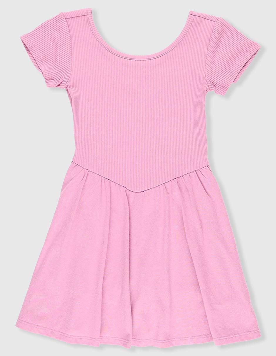 Vestido The Children's Place manga regular para niña