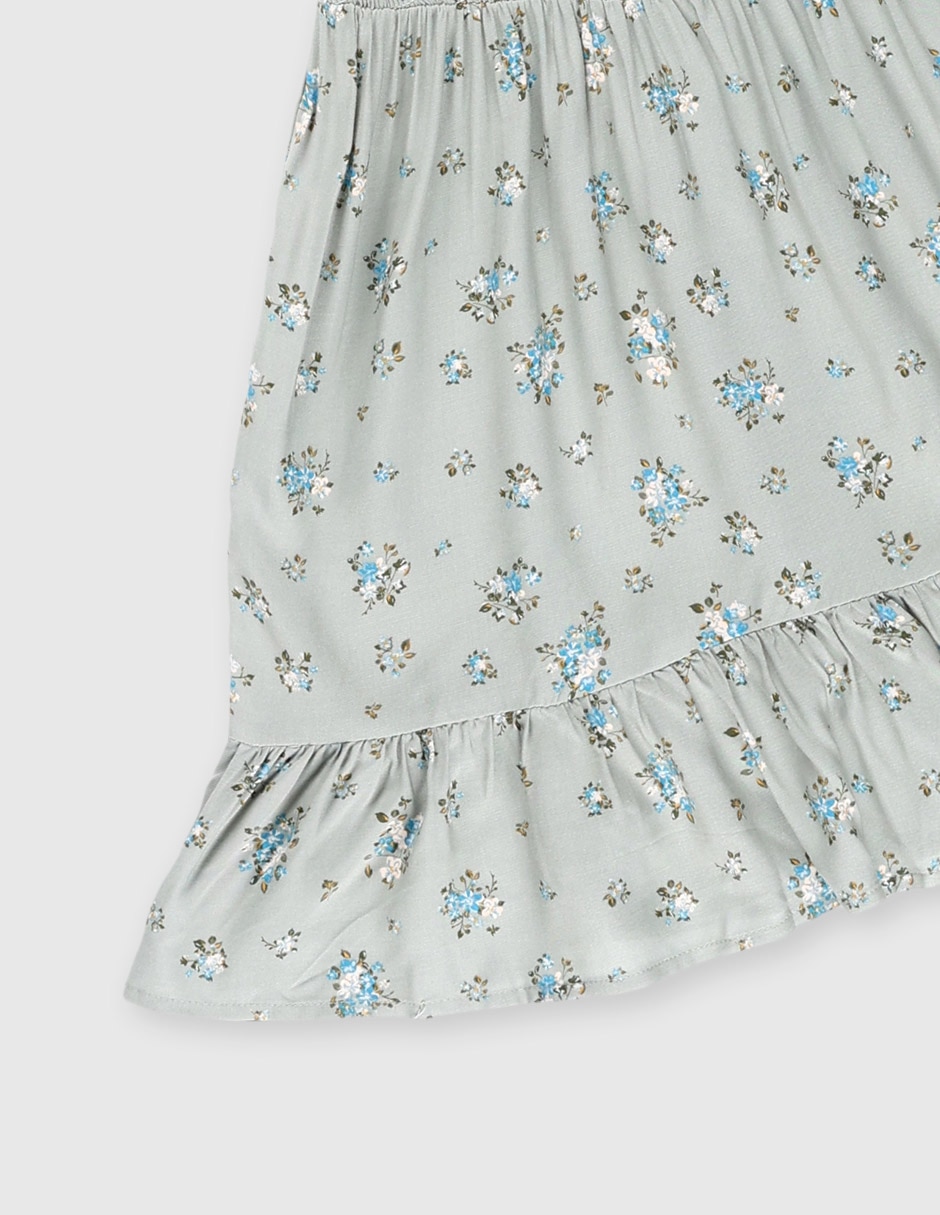 Vestido manga cap para niña 3