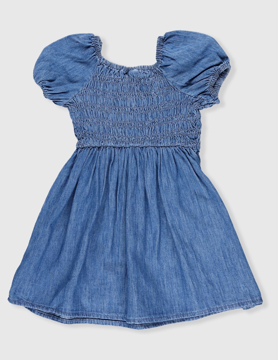 Vestido manga regular para niña 2