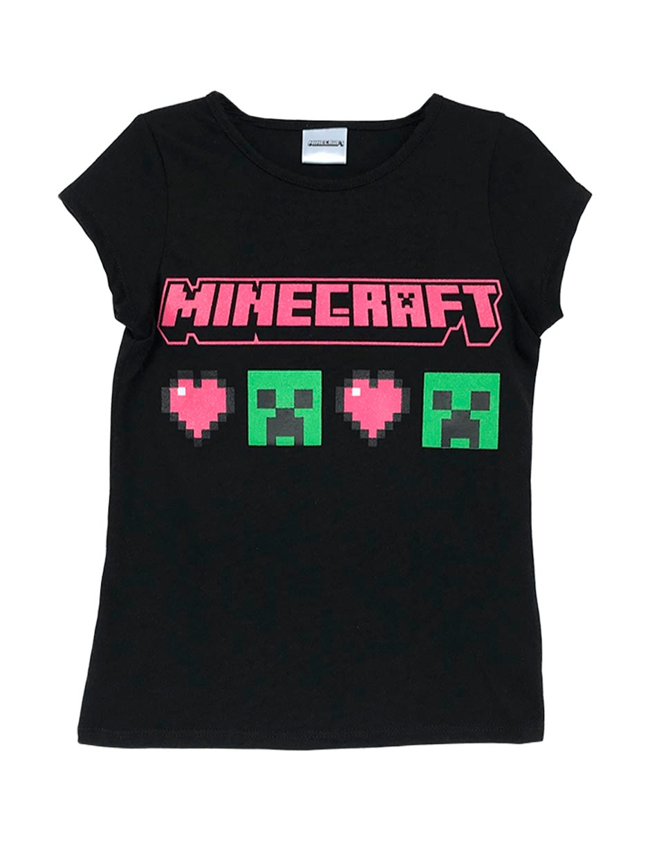 Playera Minecraft Camisas De Minecraft Para NiÃ±os Dibujos De