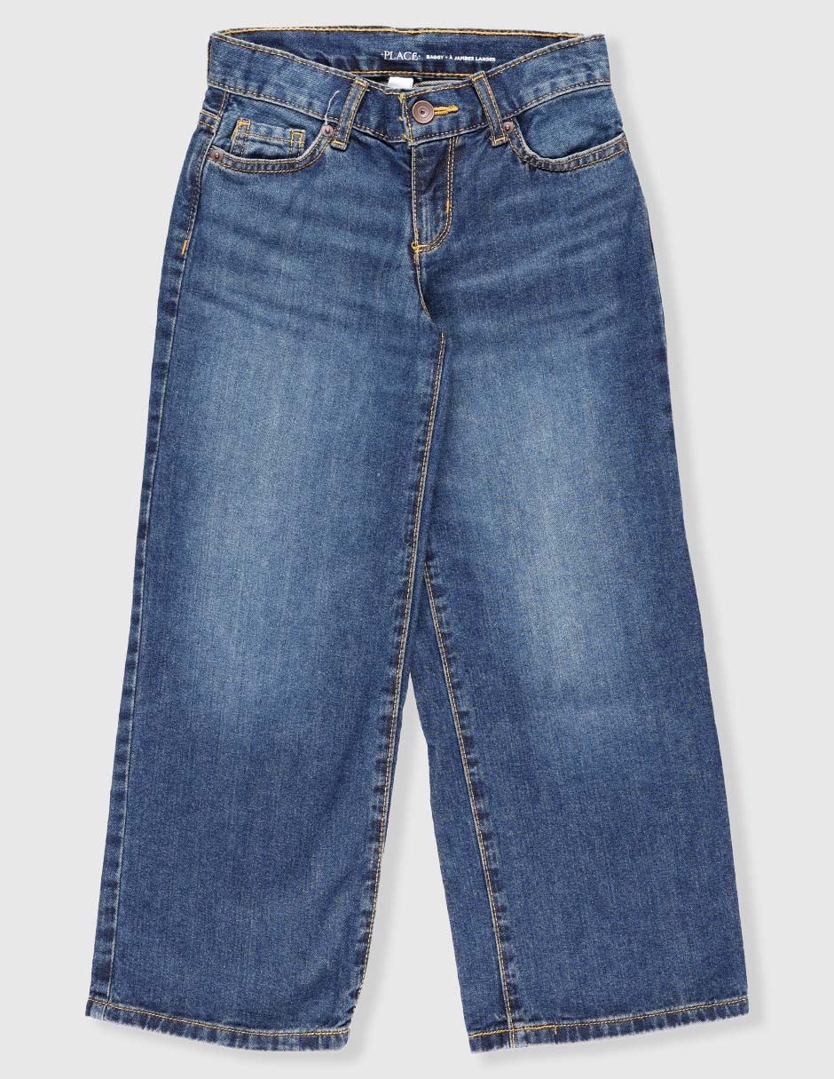 Jeans amplio para niña Jeans amplio para niña