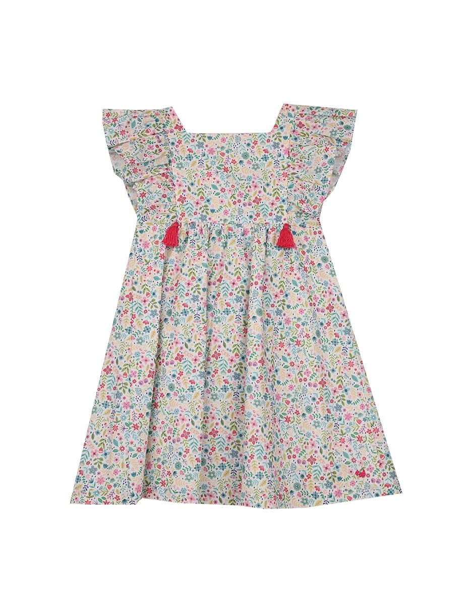 Vestido Ului manga mariposa para niña