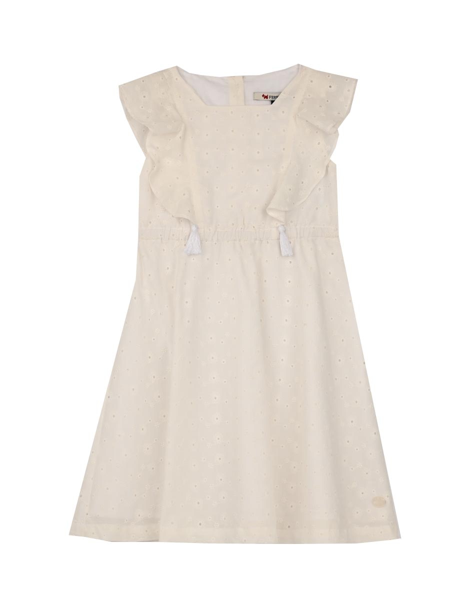 Vestido Bubless manga mariposa para niña