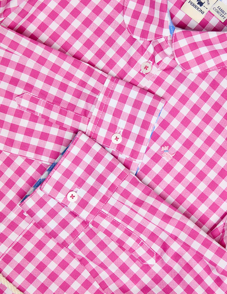 Vestido Mirta manga con elevador para niña 4
