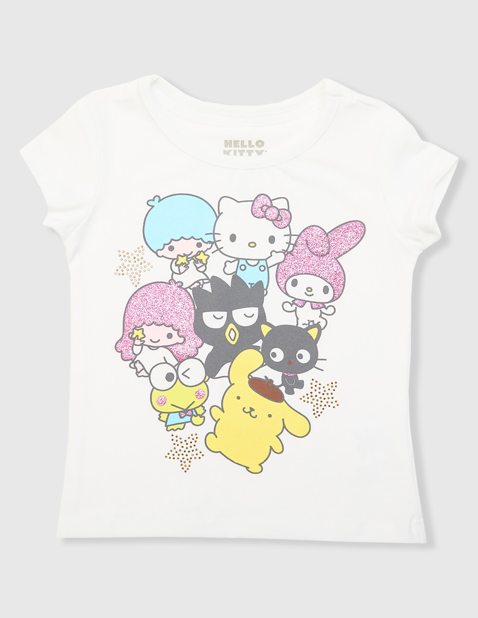 Playera manga corta para niña Playera manga corta para niña