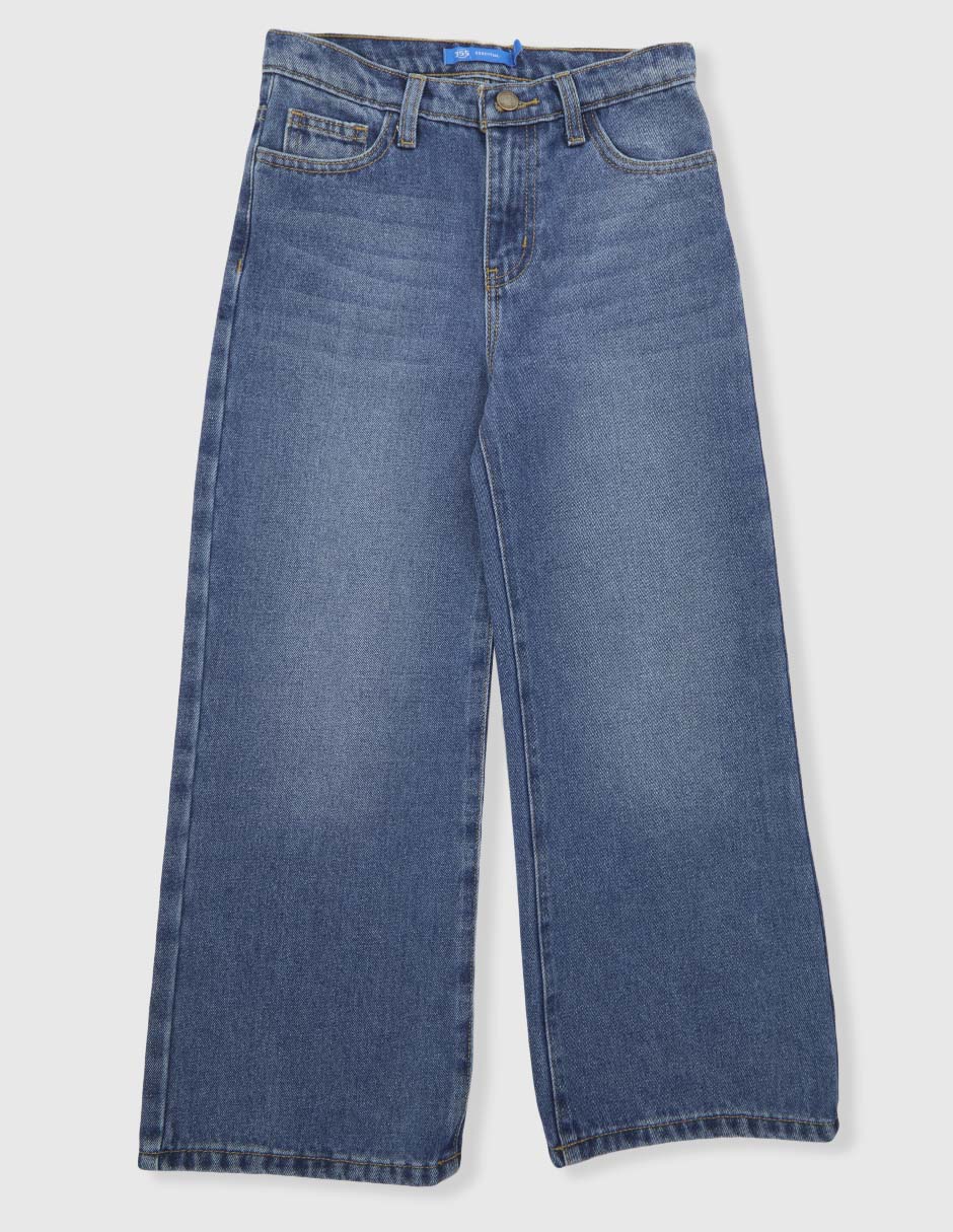 Jeans amplio para niña