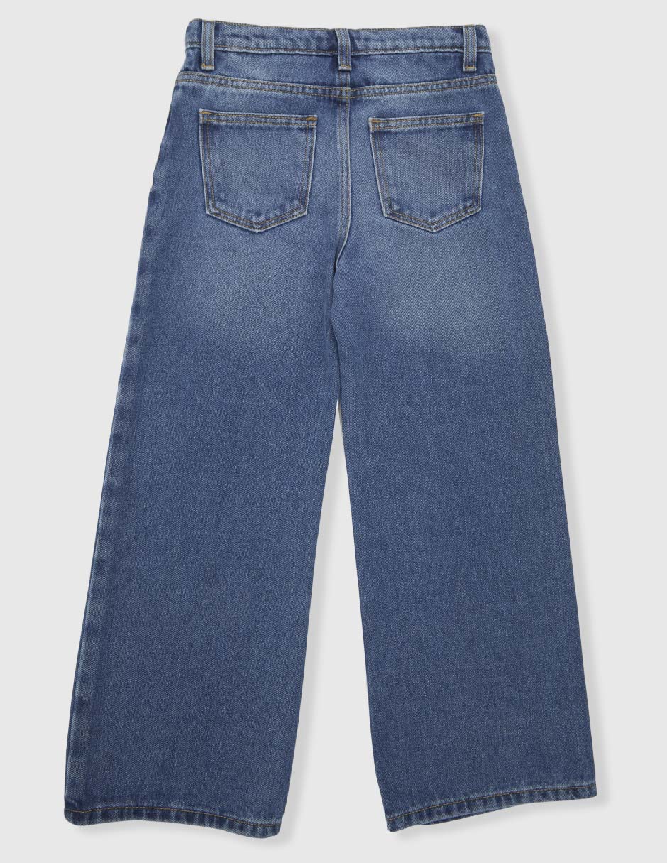 Jeans amplio 365 Essential para niña