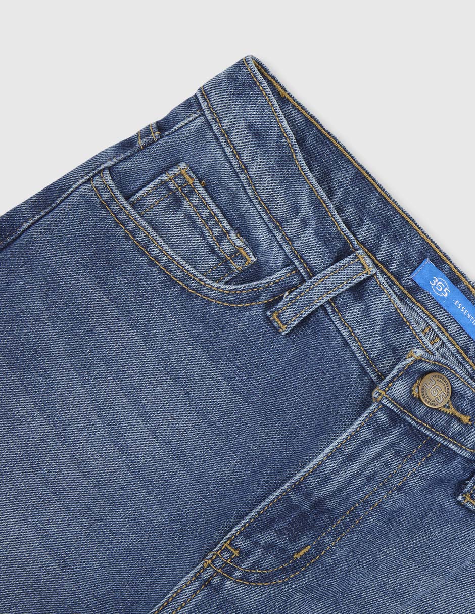 Jeans amplio 365 Essential para niña