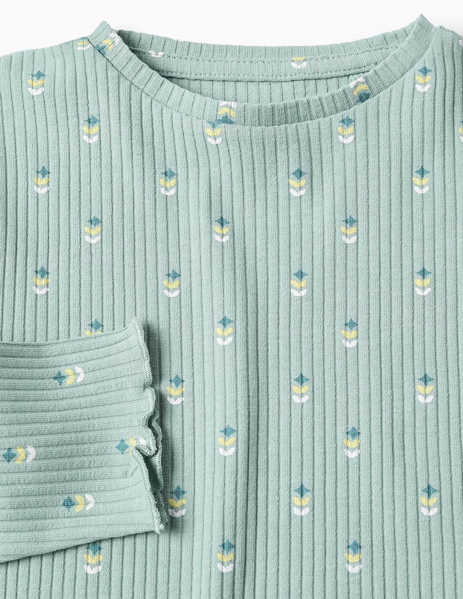 Playera manga larga para niña 3