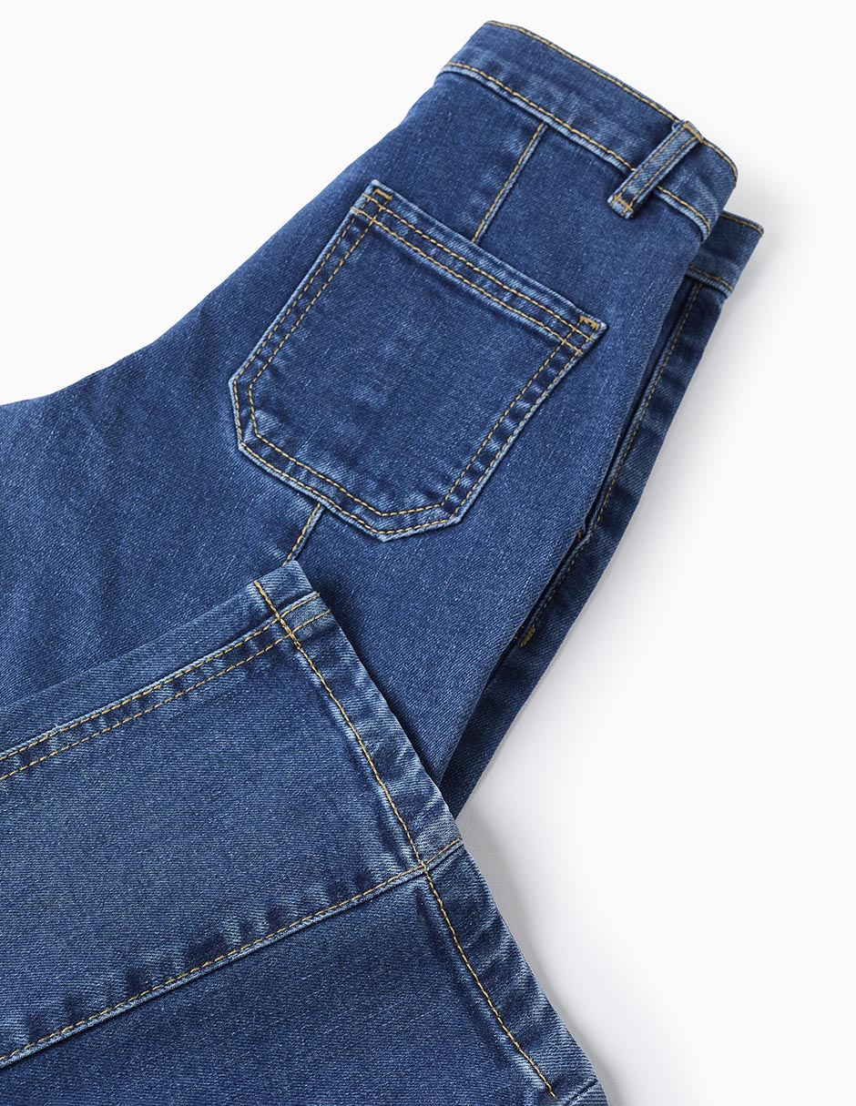 Jeans straight para niña 4