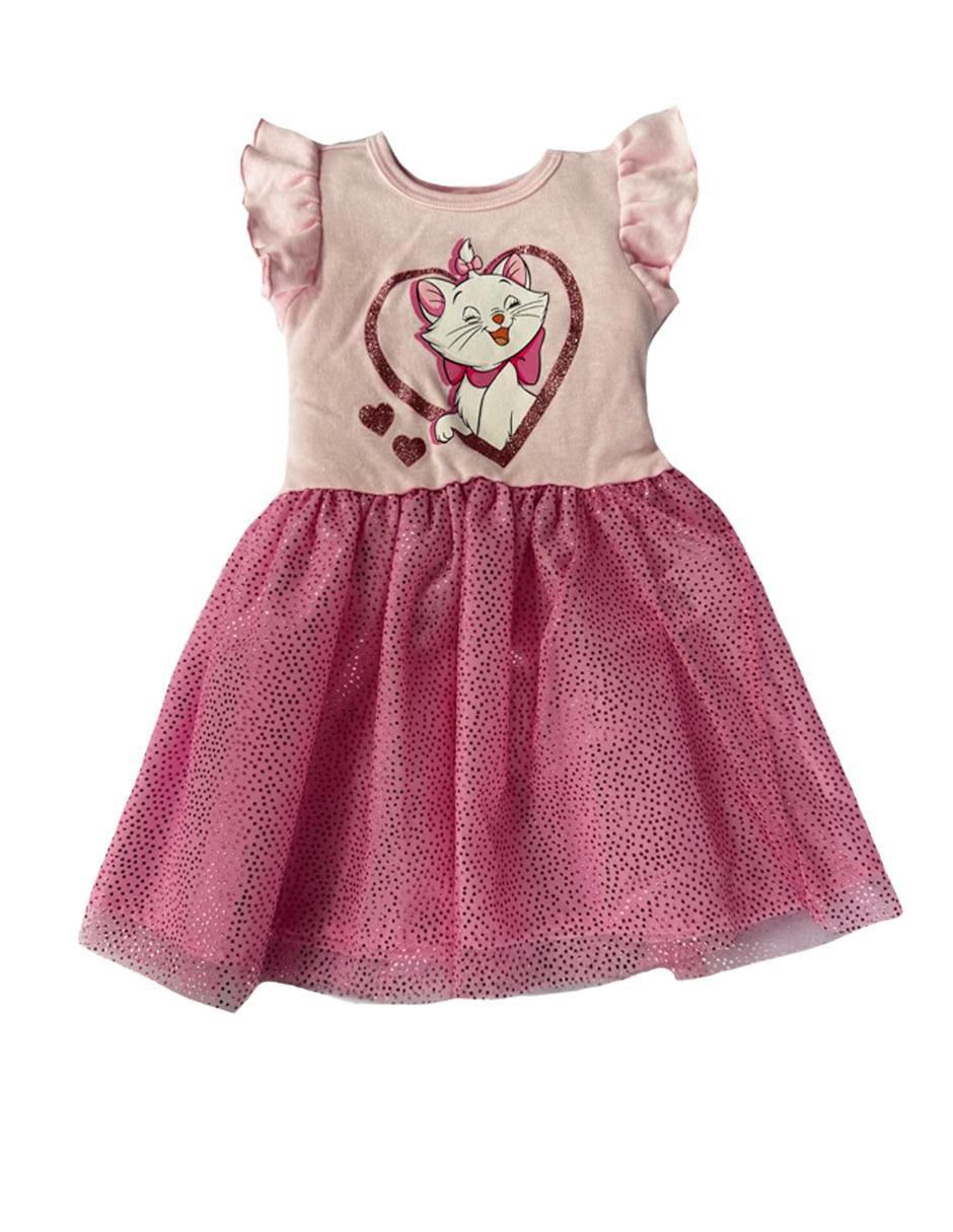 Vestido Marie manga volantes para niña