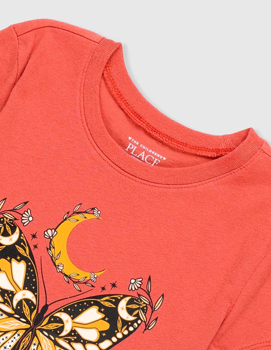 Playera The Childrens Place manga corta para niña 4