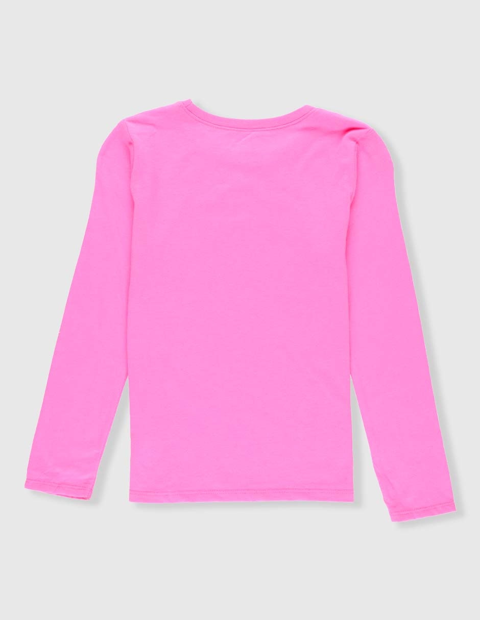 Playera manga larga para niña 5