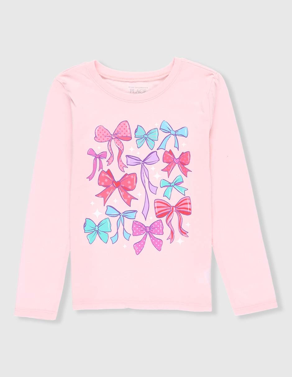Playera The Children´s Place manga larga para niña Playera The Children´s Place manga larga para niña