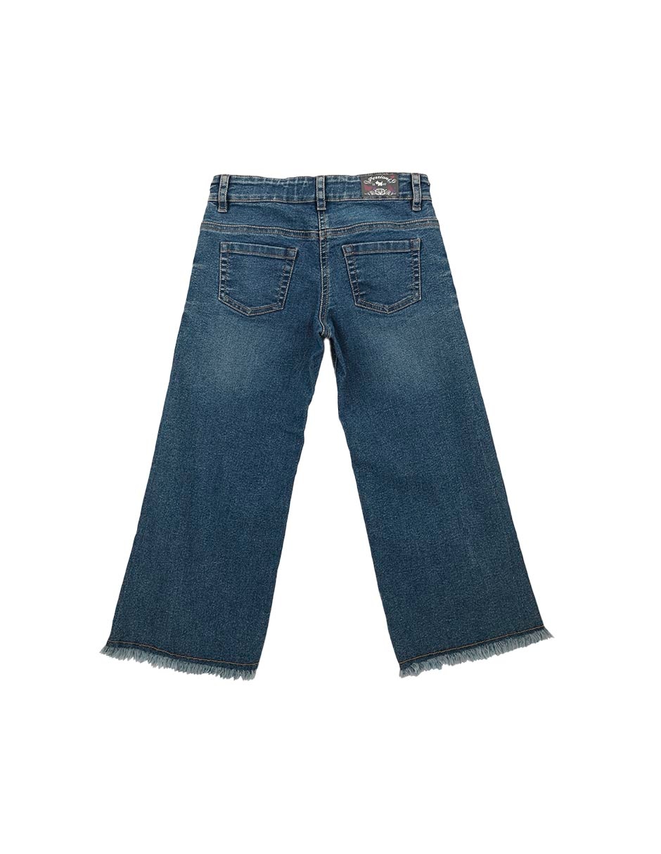 Jeans straight para niña 2