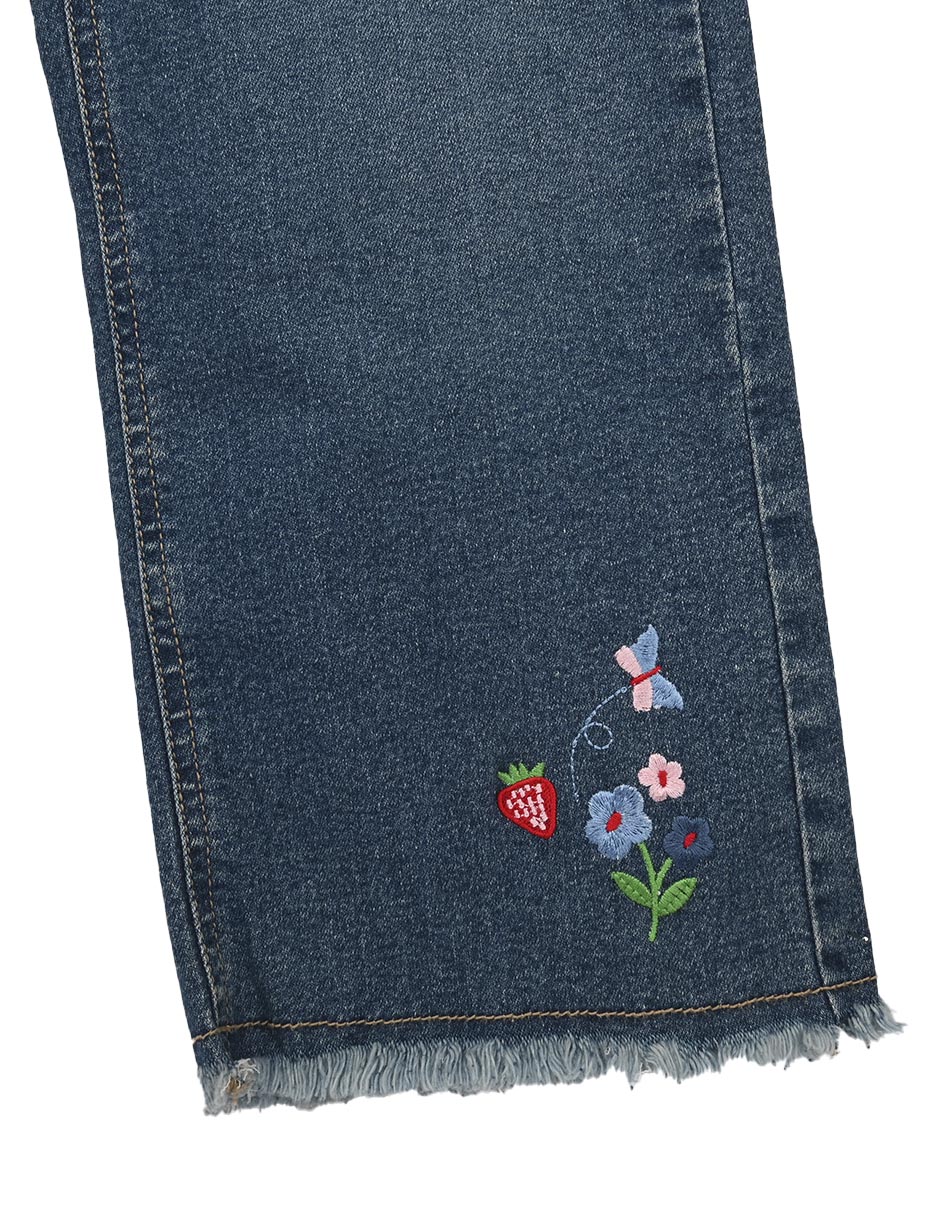 Jeans straight para niña 3