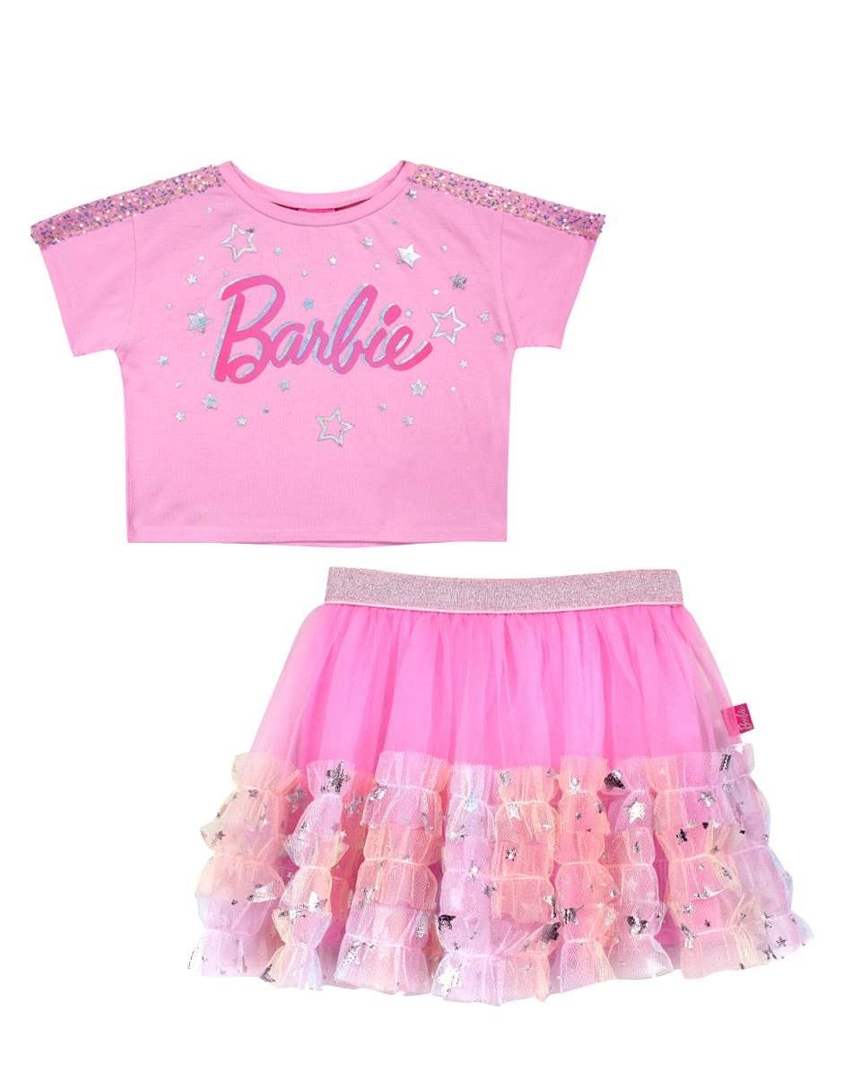 Barbie Conjuntos De Tutu Para NiÃ±as Conjunto Barbie De Algodón