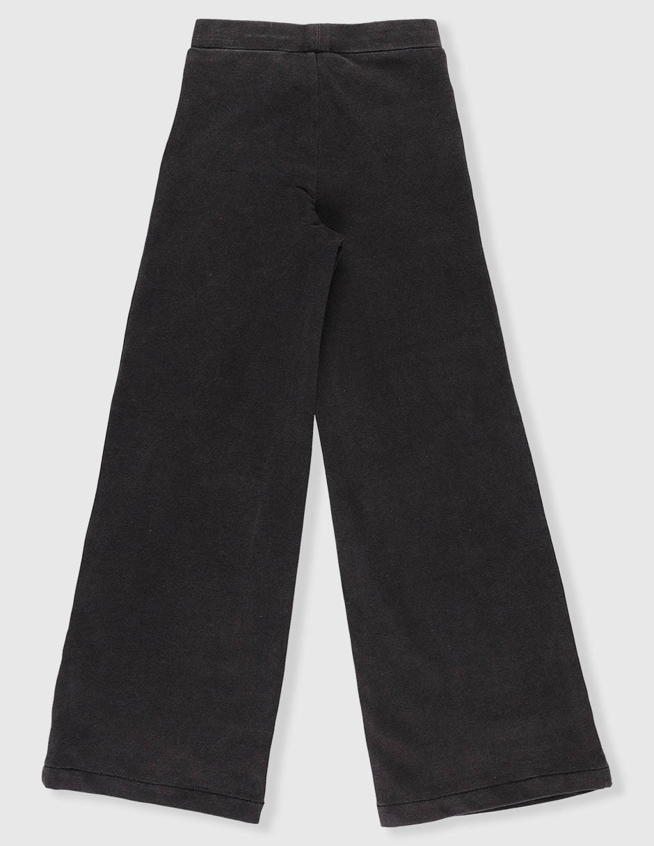 Jeans campana lavado obscuro para niña 2