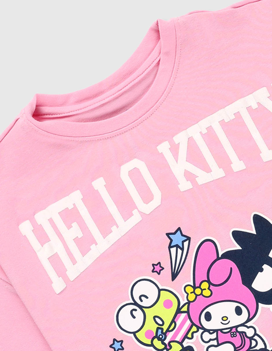 Playera manga corta para niña 3