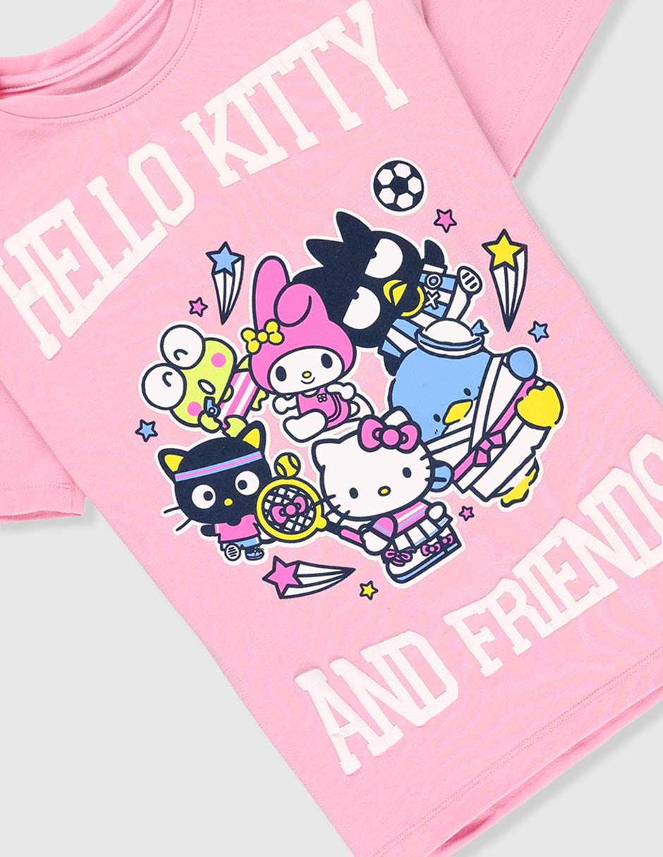Playera manga corta para niña 4