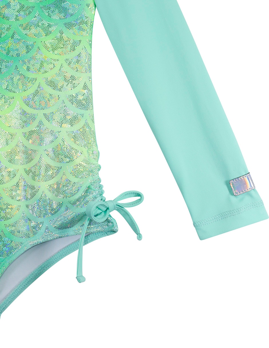 Traje de baño completo para niña 4