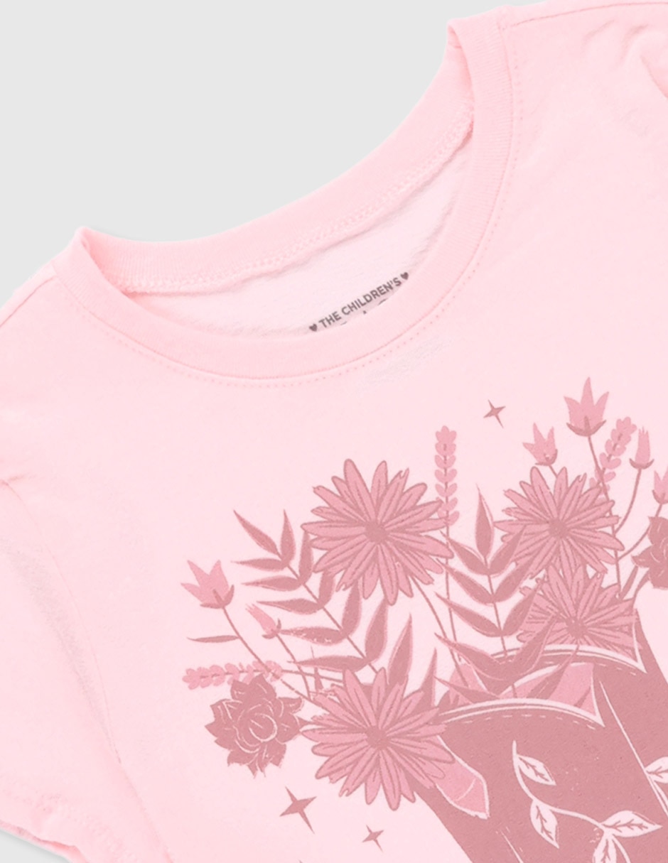 Playera manga corta para niña 4
